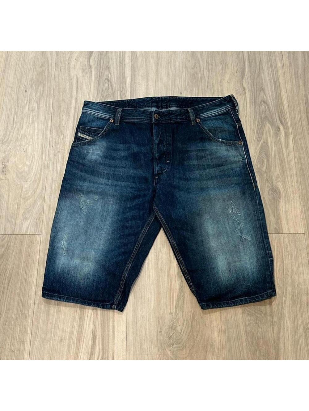 Vintage Y2K Diesel Industry Faded Distressed Jorts - Tagged 34, Fits 36!